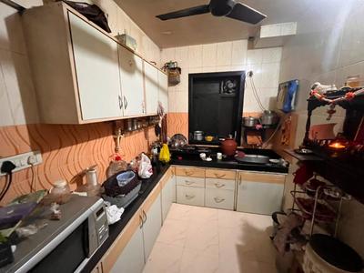 Kitchen Image of 550 Sq.ft 1 BHK Apartment / Flat for sale in Thane West Thane for Rs. 7500000