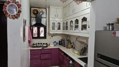 Kitchen Image of 1000 Sq.ft 2 BHK Apartment / Flat for sale in Rajendra Nagar Ghaziabad for Rs. 6500000