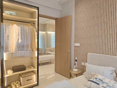 Bedroom Image of 1050 Sq.ft 3 BHK Apartment / Flat for rent in Purva Clermont, Chembur Mumbai for Rs. 140000
