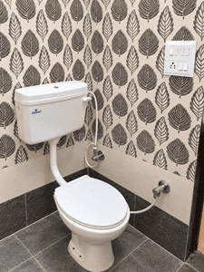 Bathroom Image of 400 Sq.ft 1 BHK Builder Floor for rent in Kharar Mohali for Rs. 6500