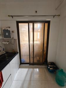 Kitchen Image of 1000 Sq.ft 2 BHK Apartment / Flat for rent in Manhattan, Charholi Budruk Pune for Rs. 25000