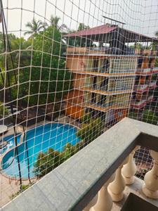 Balcony Image of 600 Sq.ft 1 BHK Apartment / Flat for sale in Chamunda Pamela Palms, Anjuna Goa for Rs. 12500000