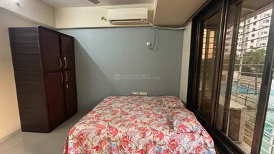 Bedroom Image of 1140 Sq.ft 2 BHK Apartment / Flat for rent in Neelsidhi Atlantis, Nerul Navi Mumbai for Rs. 72000