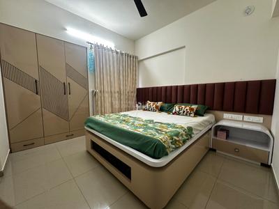 Bedroom Image of 806 Sq.ft 2 BHK Apartment / Flat for rent in Mahindra Happinest Tathawade, Tathawade Pune for Rs. 35000