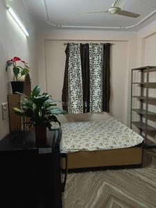 Bedroom Image of 350 Sq.ft 1 RK Builder Floor for rent in Malviya Nagar Jaipur for Rs. 8000