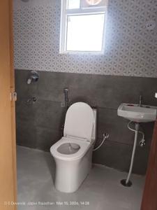 Bathroom Image of 760 Sq.ft 1 RK Apartment / Flat for rent in Ashadeep Rainbow, Karolan Ka Barh Jaipur for Rs. 18000