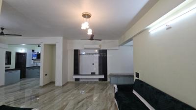 Living Room Image of 2555 Sq.ft 4 BHK Apartment / Flat for rent in Swagat Agacia, Sargasan Gandhinagar for Rs. 45000