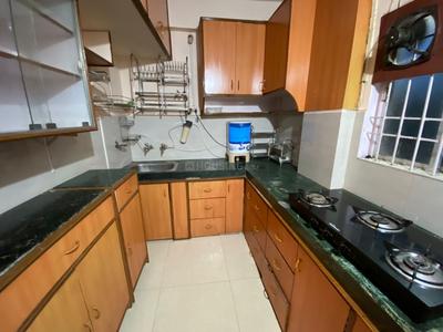 Kitchen Image of 1200 Sq.ft 3 BHK Apartment / Flat for rent in Chuna Bhatti Bhopal for Rs. 21000