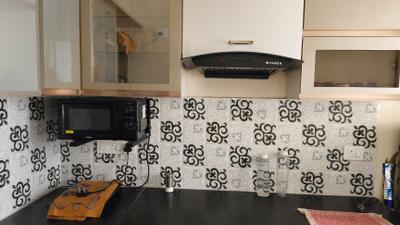 Kitchen Image of 400 Sq.ft 1 BHK Apartment / Flat for rent in Alcove New Kolkata Sangam, Serampore Hooghly for Rs. 16000