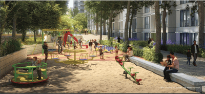Image of 780 Sq.ft 2 BHK Apartment / Flat for sale in Kolshet, Thane for Rs. 10000000