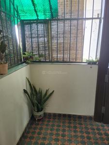 Balcony Image of 810 Sq.ft 2 BHK Builder Floor for rent in Khirki Extension New Delhi for Rs. 25000