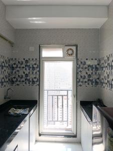 Kitchen Image of 589 Sq.ft 1 BHK Apartment / Flat for rent in Raunak Bliss Phase A, Kasarvadavali Thane for Rs. 26869