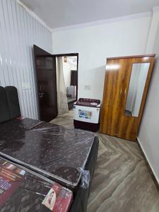 Bedroom Image of 600 Sq.ft 1 BHK Builder Floor for rent in Ramesh Nagar New Delhi for Rs. 16500