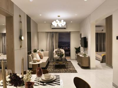 Living Room Image of 850 Sq.ft 2 BHK Apartment / Flat for rent in Satra Harmony, Chembur Mumbai for Rs. 80000