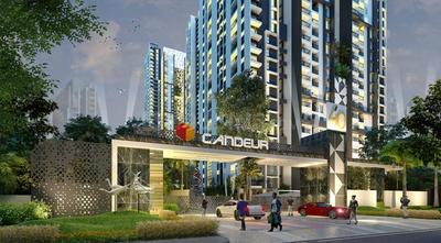 Image of 1600 Sq.ft 3 BHK Apartment / Flat for sale in Candeur Eternia, Bachupally, Hyderabad for Rs. 12000000