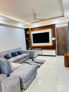 Hall Image of 1272 Sq.ft 3 BHK Apartment / Flat for rent in AB Prime Height, Karolan Ka Barh Jaipur for Rs. 35000