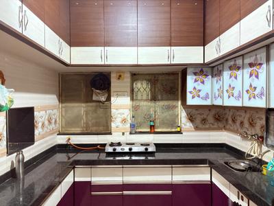 Kitchen Image of 880 Sq.ft 1 BHK Builder Floor for rent in Sector 3 Gandhinagar for Rs. 20000