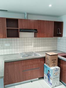 Kitchen Image of 975 Sq.ft 1.5 BHK Apartment / Flat for rent in Godrej Golf Link, Jaypee Greens Greater Noida for Rs. 40000