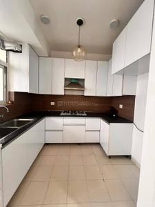 Kitchen Image of 1657 Sq.ft 3 BHK Apartment / Flat for rent in Unitech Uniworld Gardens 1, Sector 47 Gurgaon for Rs. 85000