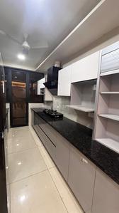 Kitchen Image of 1800 Sq.ft 3 BHK Apartment / Flat for rent in Malviya Nagar Jaipur for Rs. 50001