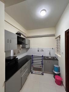 Kitchen Image of 1300 Sq.ft 2 BHK Apartment / Flat for rent in Hennur Bengaluru for Rs. 42000