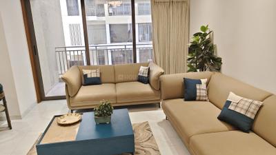 Living Room Image of 1863 Sq.ft 3 BHK Apartment / Flat for sale in Laxmipati Euphoria, Palanpur Surat for Rs. 8600000