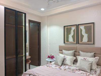 Bedroom Image of 800 Sq.ft 3 BHK Builder Floor for sale in Hastsal New Delhi for Rs. 5750000