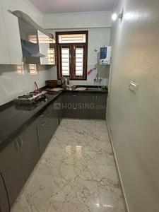 Kitchen Image of 1300 Sq.ft 3 BHK Builder Floor for rent in Sanganer Jaipur for Rs. 22000