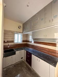 Kitchen Image of 575 Sq.ft 1 BHK Independent House for rent in Hennur Bengaluru for Rs. 17500