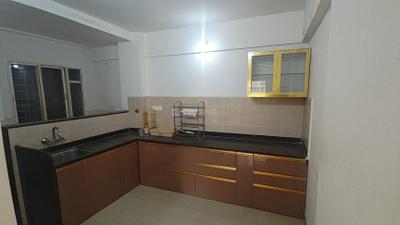 Kitchen Image of 917 Sq.ft 2 BHK Apartment / Flat for rent in Shree Hill View, Lohegaon Pune for Rs. 22000