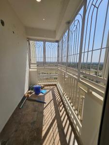 Balcony Image of 2000 Sq.ft 3 BHK Apartment / Flat for rent in Vrindavan Yojana Lucknow for Rs. 22000