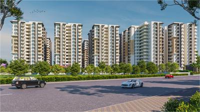 Image of 1700 Sq.ft 3 BHK Apartment / Flat for sale in Hallmark Pinnacle, Kollur, Hyderabad for Rs. 12000000