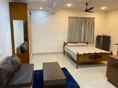 Bedroom Image of 350 Sq.ft 1 RK Apartment / Flat for rent in Indira Nagar Bengaluru for Rs. 32000