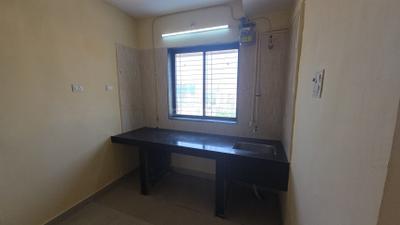 Kitchen Image of 555 Sq.ft 1 BHK Apartment / Flat for rent in Kandivali West Mumbai for Rs. 26000