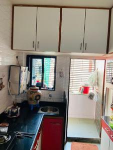 Kitchen Image of 1100 Sq.ft 2 BHK Apartment / Flat for rent in Ghatlodiya Ahmedabad for Rs. 16000