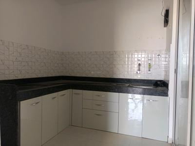 Kitchen Image of 1100 Sq.ft 3 BHK Apartment / Flat for rent in Majestique Rhythm County, Handewadi Pune for Rs. 26000