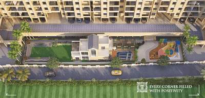Image of 1370 Sq.ft 3 BHK Apartment / Flat for sale in Kiwale, Pune for Rs. 9500000