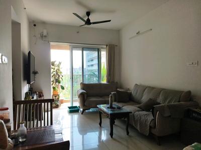 Living Room Image of 910 Sq.ft 3 BHK Apartment / Flat for rent in Godrej Green Vistas, Mahalunge Pune for Rs. 32000