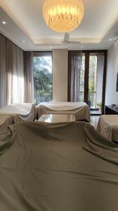 Bedroom Image of 2100 Sq.ft 4 BHK Builder Floor for rent in Anand Lok New Delhi for Rs. 550000
