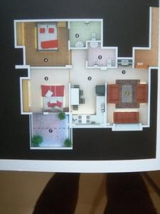 Image of 1000 Sq.ft 2 BHK Apartment / Flat for sale in Amrut Sai Plaza Phase II, MIDC, Aurangabad for Rs. 3500000