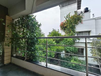 Balcony Image of 1500 Sq.ft 3 BHK Apartment / Flat for rent in Kothrud Pune for Rs. 55000
