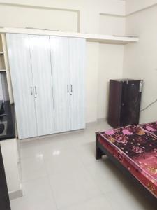 Bedroom Image of 250 Sq.ft 1 RK Builder Floor for rent in Hitech City Hyderabad for Rs. 16000