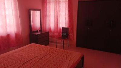 Bedroom Image of 1350 Sq.ft 3 BHK Apartment / Flat for rent in South City Residency, Prince Anwar Shah Connector Kolkata for Rs. 68000
