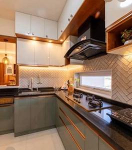 Kitchen Image of 4500 Sq.ft 4.5 BHK Villa for rent in SJR Crystal Cove, Electronic City Bengaluru for Rs. 110000