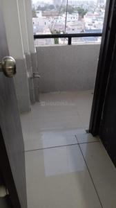 Balcony Image of 727 Sq.ft 3 BHK Apartment / Flat for rent in Nirmaan One, New Gotri Vadodara for Rs. 22000