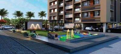 Image of 1296 Sq.ft 2 BHK Apartment / Flat for sale in Aniket Sky, Ognaj, Ahmedabad for Rs. 6100000