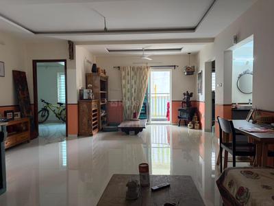 Hall Image of 1730 Sq.ft 3 BHK Apartment / Flat for rent in Alekhya Palm Woods, Financial District Hyderabad for Rs. 62000