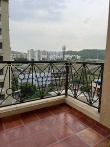 Balcony Image of 1073 Sq.ft 2 BHK Apartment / Flat for sale in Nyati Elan, Wagholi Pune for Rs. 7300000