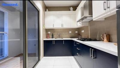 Kitchen Image of 865 Sq.ft 3 BHK Apartment / Flat for sale in Merlin Serenia, Baranagar Kolkata for Rs. 9600000