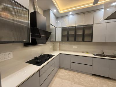Kitchen Image of 5500 Sq.ft 4 BHK Builder Floor for rent in Greater Kailash II New Delhi for Rs. 600000